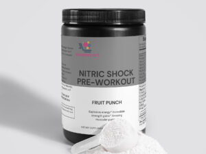 Nitric Shock Pre Workout Strength, Energy, Endurance, And Mental Focus Booster