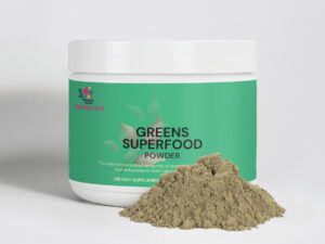 Green Superfood Powder Nutrient Rich Blend For Energy, Digestion Overall Wellness