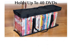 Transparent PVC Storage Bag Can Hold 40 CDs