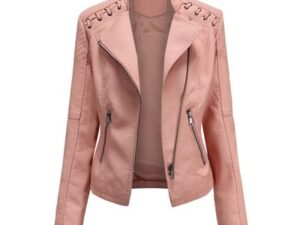 Women’s Leather Jackets Women’s Short Jackets Slim Thin Leather Jackets Ladies Motorcycle Suits