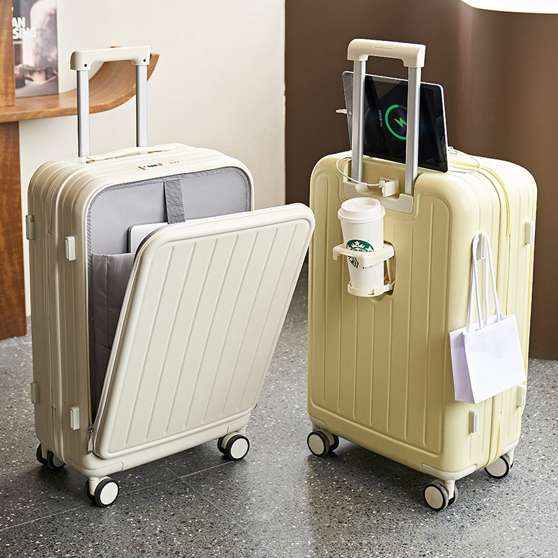 1757d33f-39b5-4ab5-b327-884feba12960 Multi-Function Front Open Cover Luggage