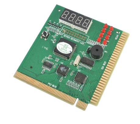 2602767550596 Computer Accessories Fault Diagnosis Card Four-digit Computer Motherboard Four-digit Diagnosis Card PCI Motherboard Test Card