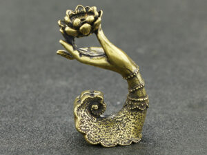 Antique Miscellaneous Antique Bergamot Incense Stick Incense Burner Brass Craft