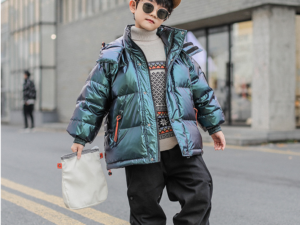 Western Style Big Kids Thick Winter Children’s White Duck Down Jacket Western Style Big Kids Thick Winter Children’s White Duck Down Jacket