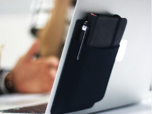Adhesive Laptop Back Storage Bag Laptop Organizer