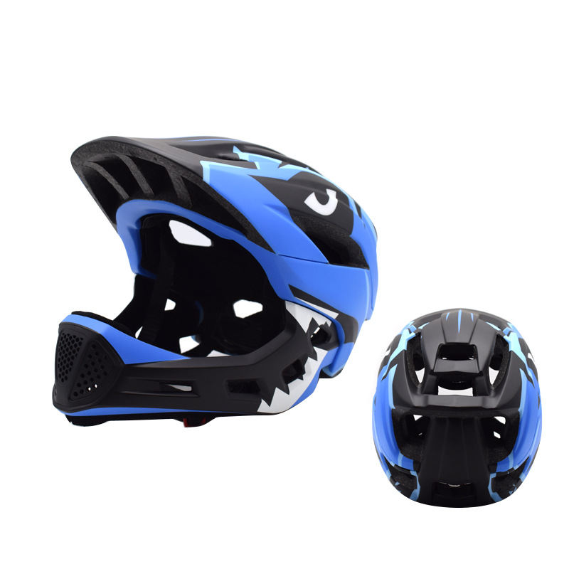 7c8bc0b6-28c0-41a8-b78a-b47cece9d5cd Children’s Balance Bike Helmet Bicycle Riding Sports Protective Gear Sliding Scooter Full Face Helmet