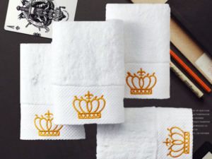 Cotton gift towel custom embroidery boutique hotel hotel sauna large bath towel