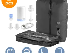 Vacuum Bags With Pump Packing Organizers For Clothing Luggage Backpack Suitcase