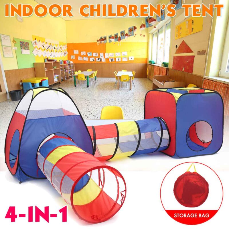 cf374f7a-af44-457f-8966-3ceb5ac7f515 Kids Play House Indoor Outdoor Ocean Ball Pool Pit Game Tent Play Hut Easy Folding Girls Garden Kids Children Toy Tent