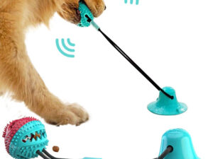 e6105e6e-e23f-4606-a811-d0712963136a Dog Toys Silicon Suction Cup Tug Interactive Dog Ball Toy For Pet Chew Bite Tooth Cleaning Toothbrush Feeding Pet Supplies