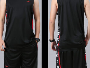 Basketball Sports Suit Men’s Summer Casual Wear Sleeveless Thin Vest Running Suit Shorts Sportswear